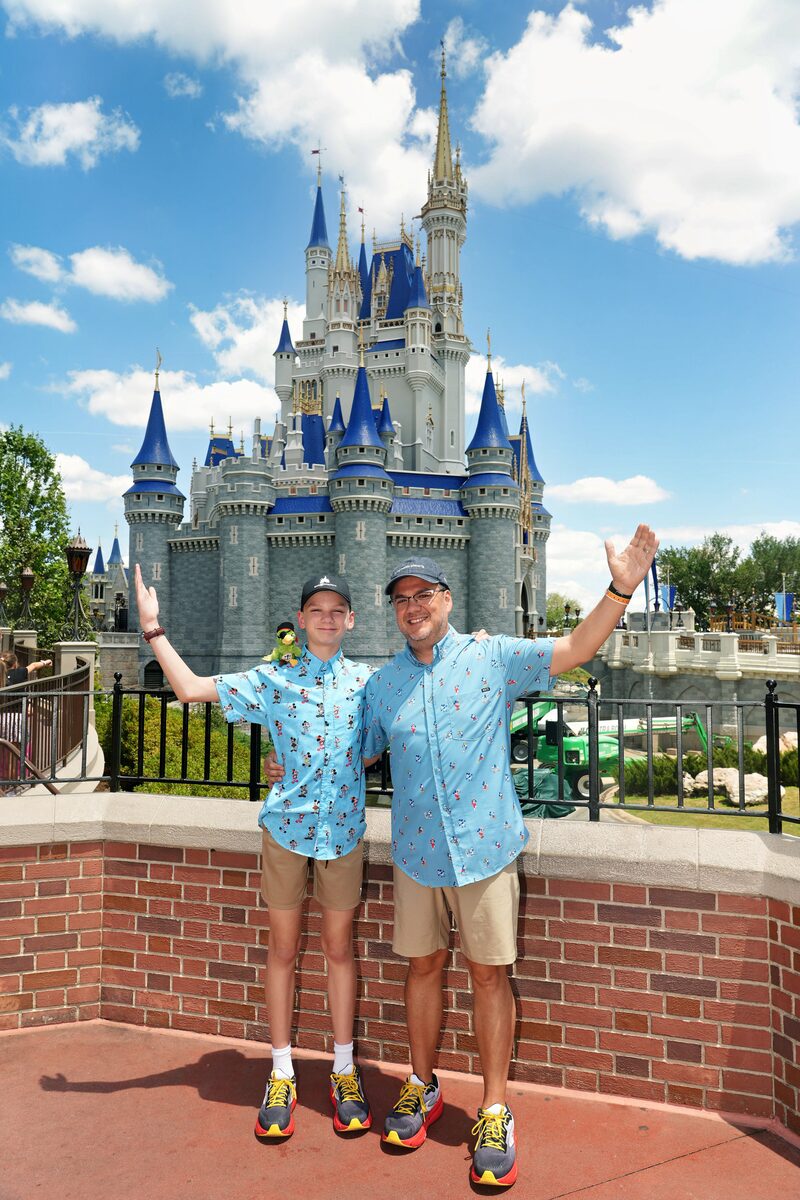 Liberty Square with Cinderella Castle