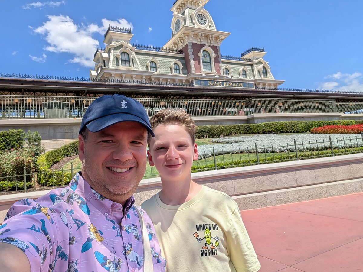Magic Kingdom entry Friday morning