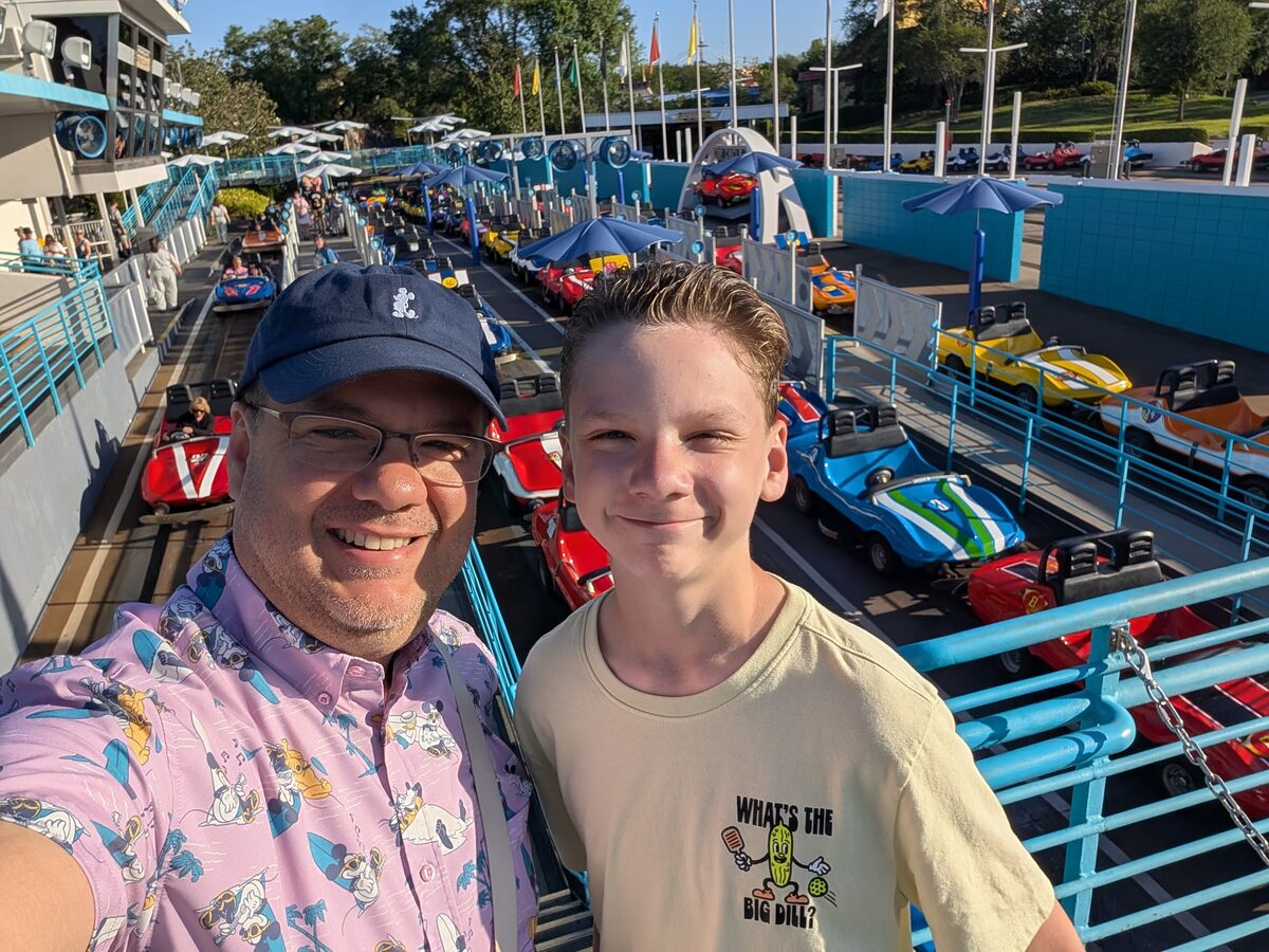 Tomorrowland Speedway rope drop